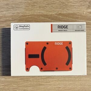 Ridge Basecamp Orange Key & Card Holder